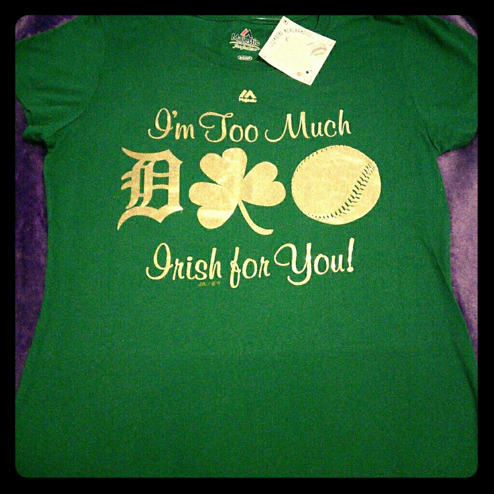 Spring Sale 🌸Detroit Tigers Irish T-shirt 🍀